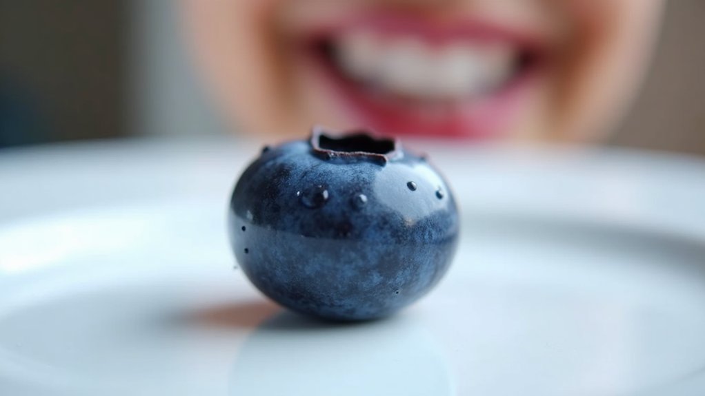 blueberries do not whiten