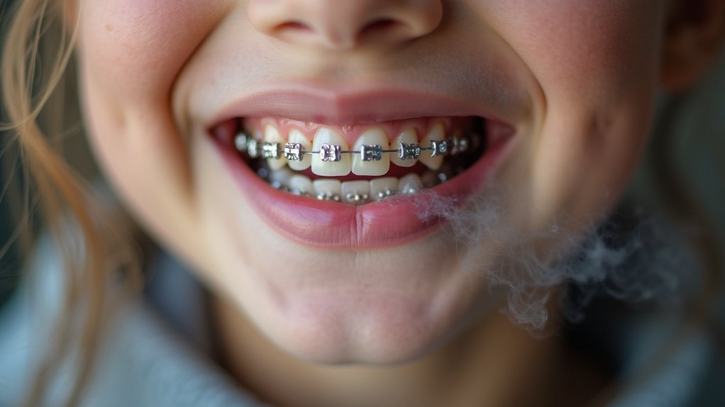 braces increase tooth sensitivity