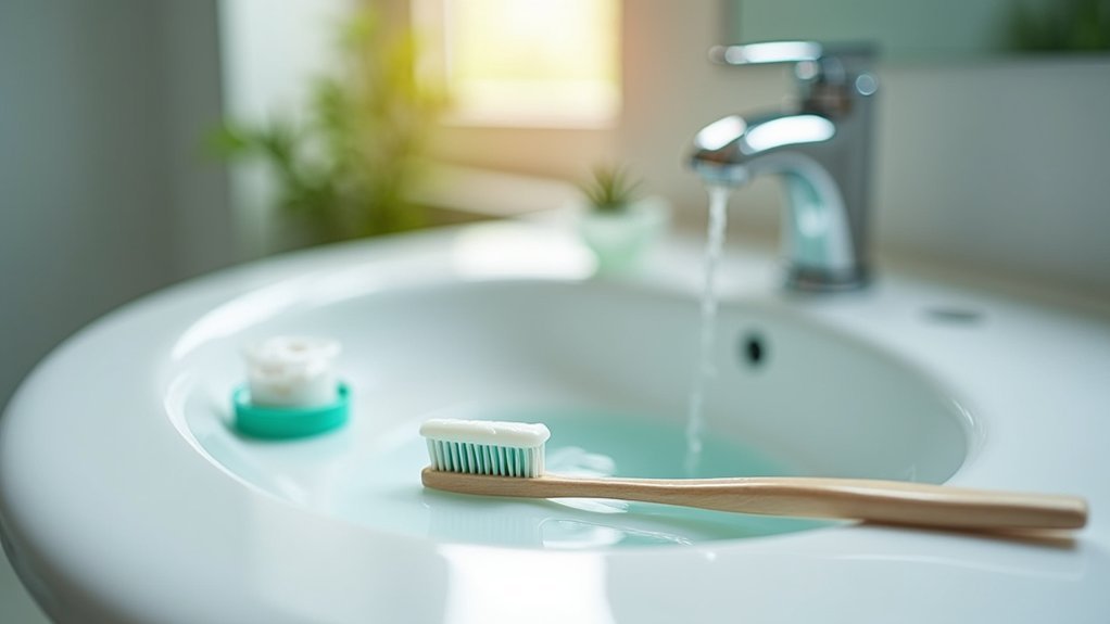 brush teeth after filling