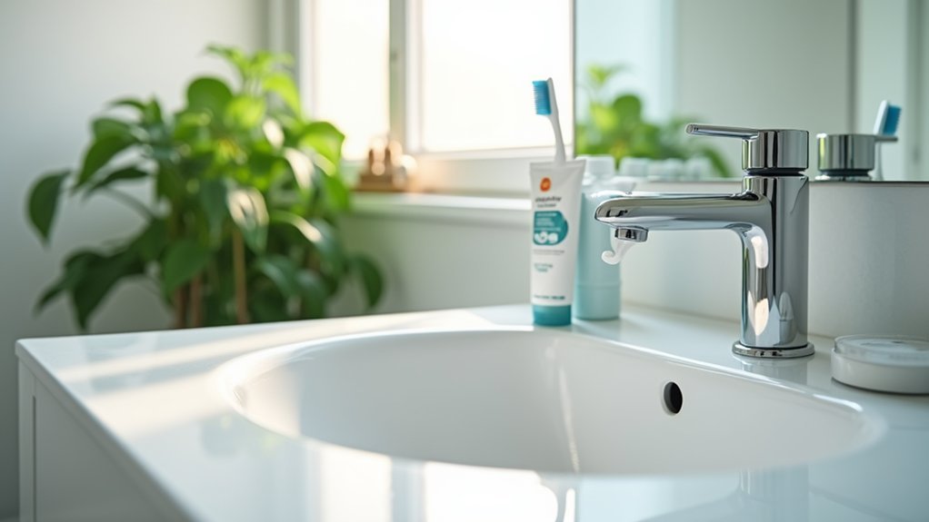 brush teeth post cleaning