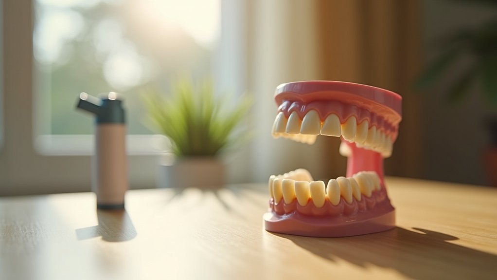 inhalers can damage teeth