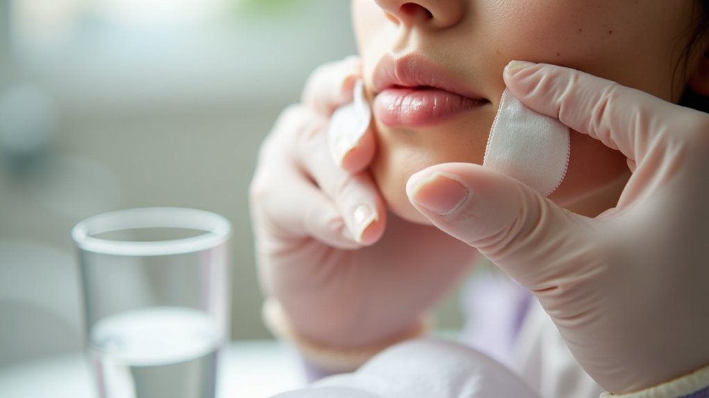 managing post surgery saliva flow