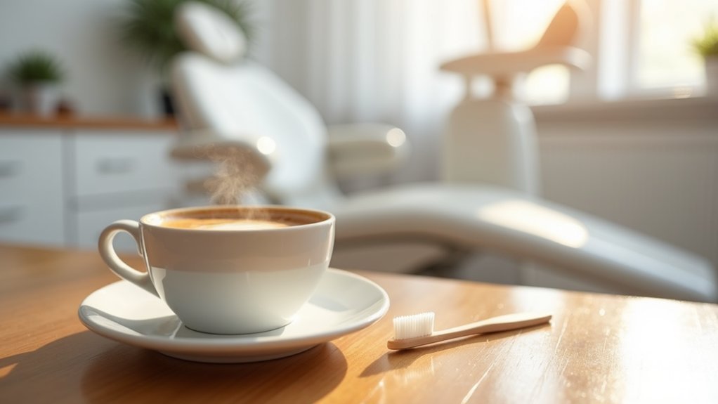 post cleaning coffee wait time