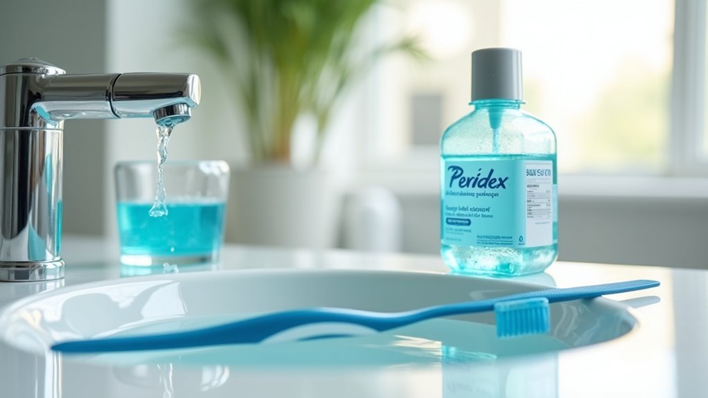 post surgery mouth rinse duration