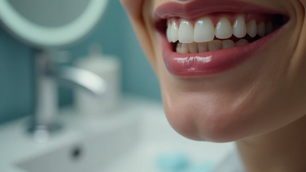 potential gum irritation occurs