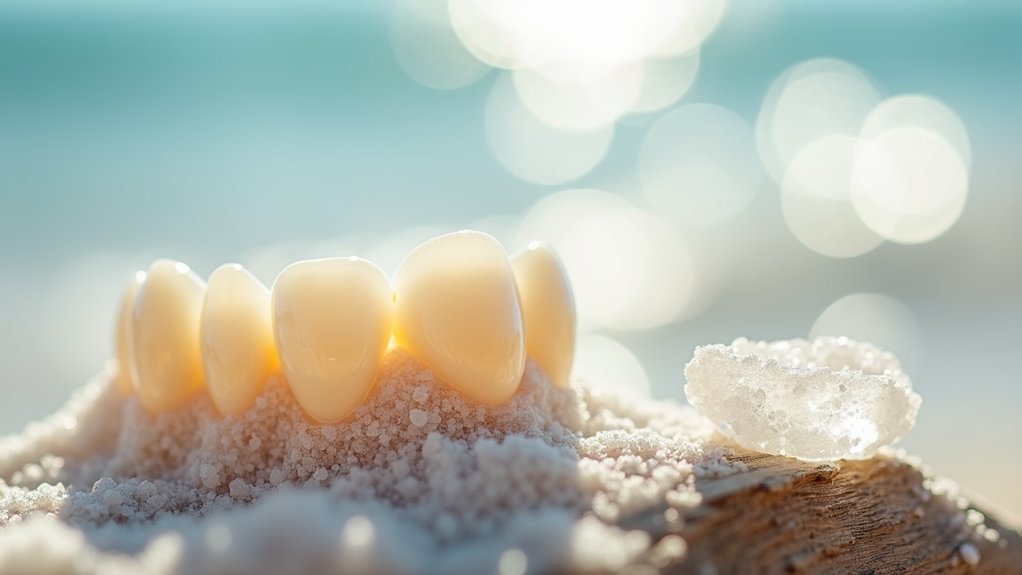 salt water teeth whitening