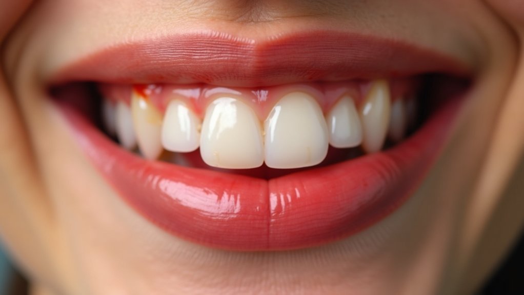 shifting teeth gum bleeding