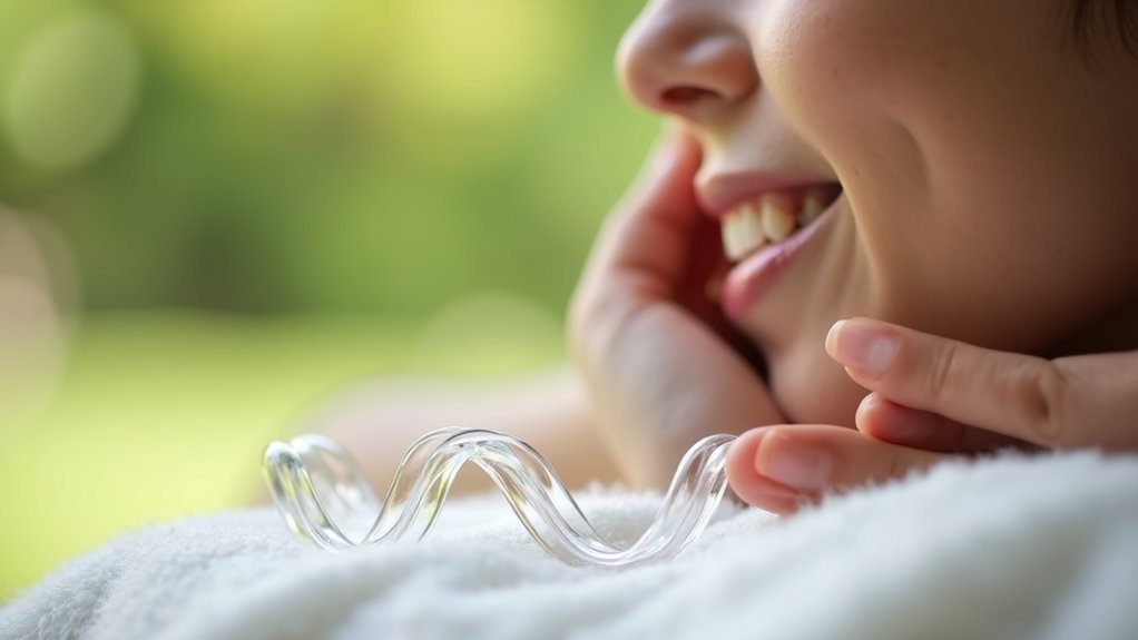 stop teeth clenching invisalign