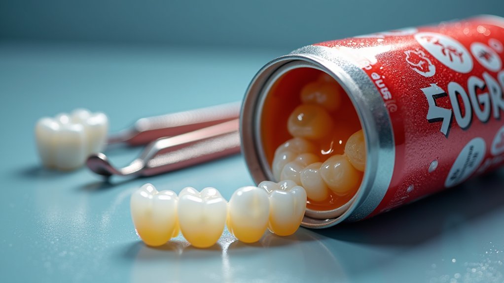sugar free drinks impact teeth