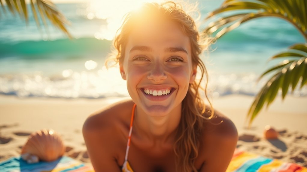 sun exposure and teeth whitening