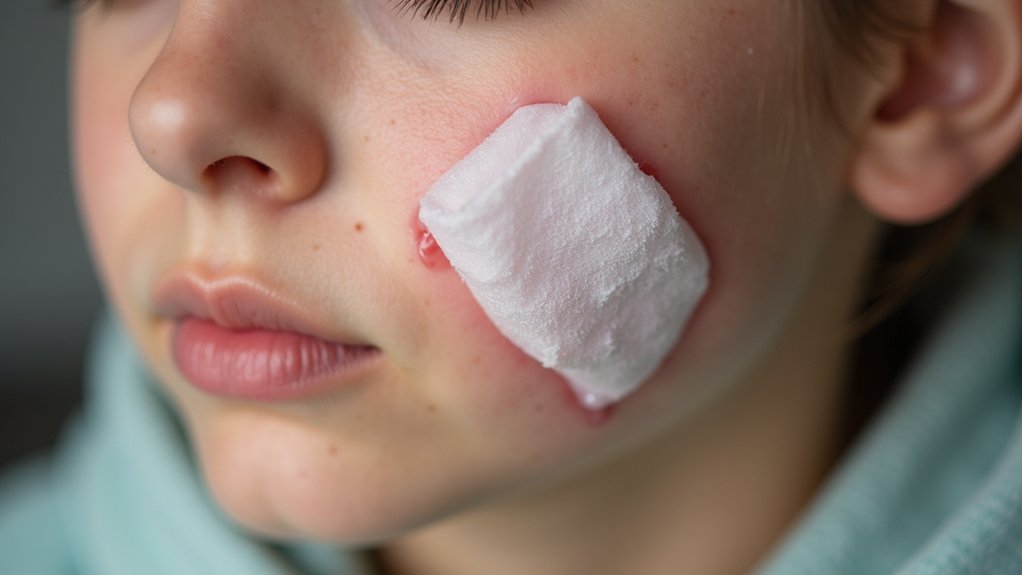 swelling duration post extraction