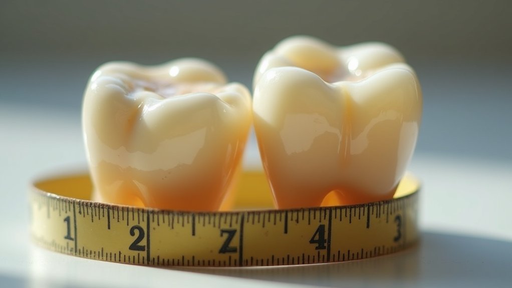 teeth can diminish size