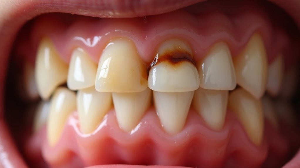 teeth chipping near gums