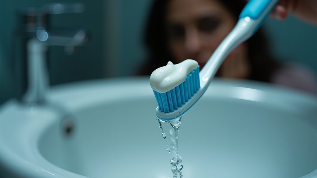 tooth sensitivity while brushing