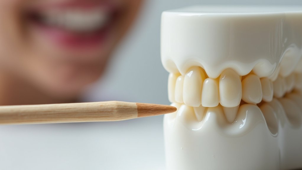 toothpicks can harm teeth