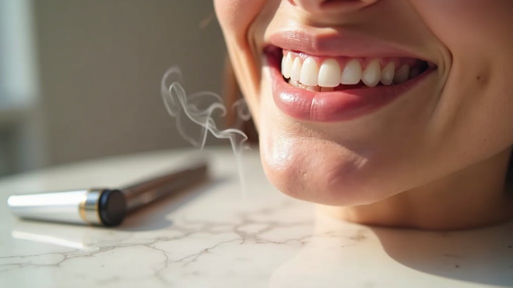 vaping after teeth whitening