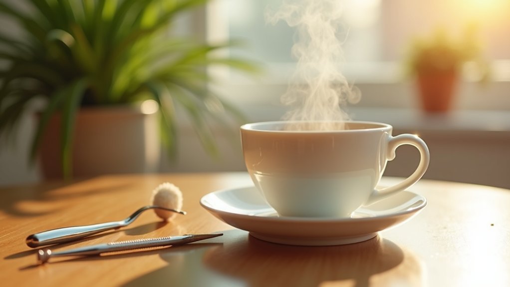 wait before drinking tea