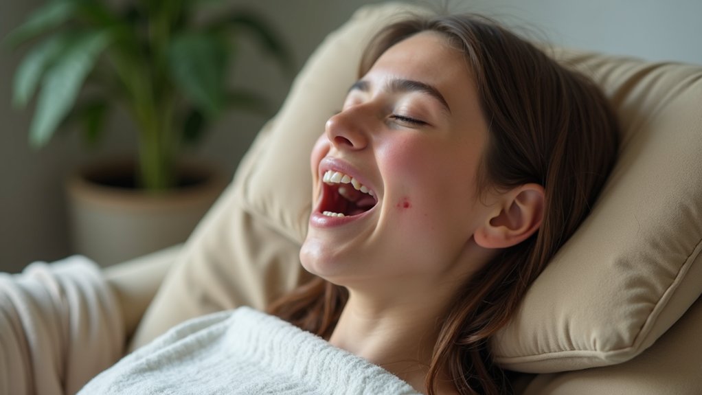 yawning post wisdom teeth