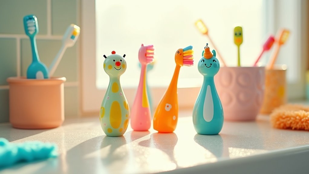 fun and easy toothbrushes